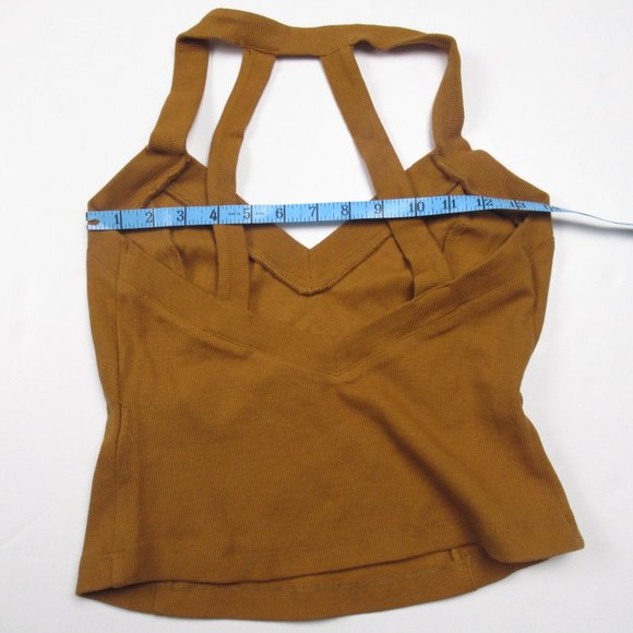 Anthropologie Knit  2-Piece Sweater & Tank Set Brown Small - Picture 13 of 13